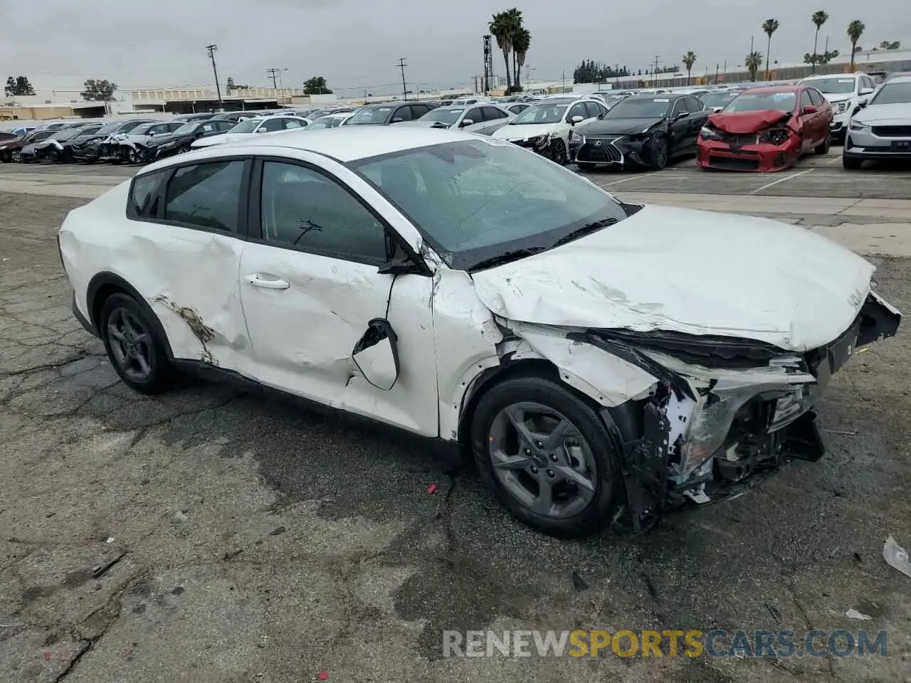 4 Photograph of a damaged car 3KPFT4DE6SE058901 KIA K4 LX 2025