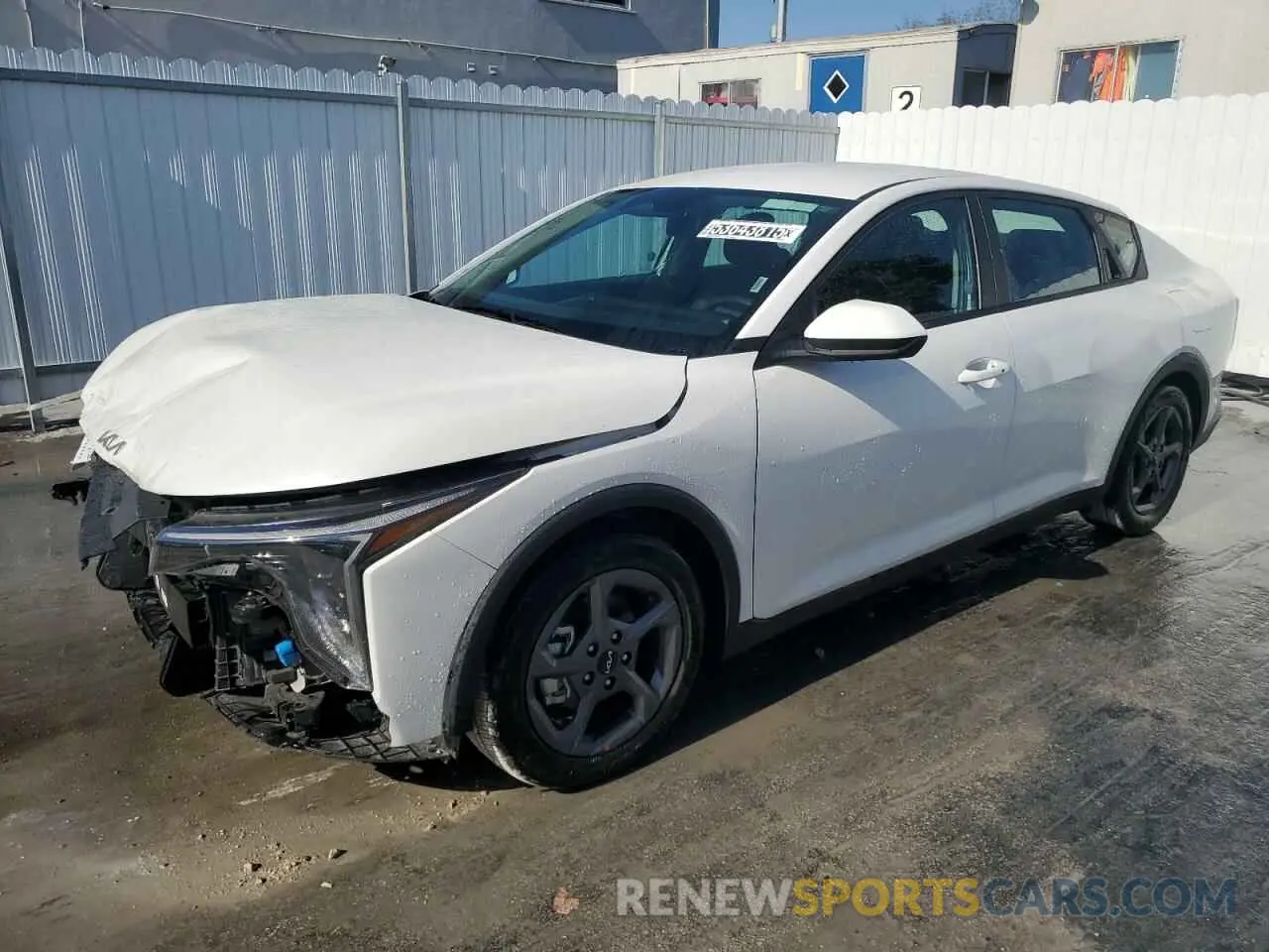 1 Photograph of a damaged car 3KPFT4DE6SE059319 KIA K4 LX 2025