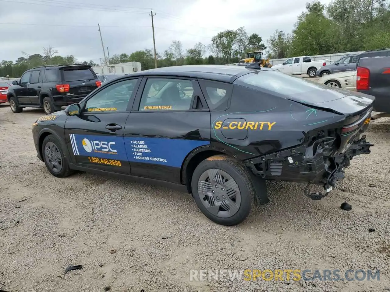 2 Photograph of a damaged car 3KPFT4DE7SE077490 KIA K4 LX 2025