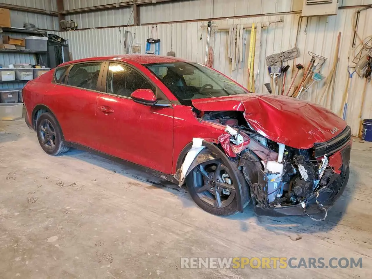 4 Photograph of a damaged car 3KPFT4DE7SE078378 KIA K4 LX 2025