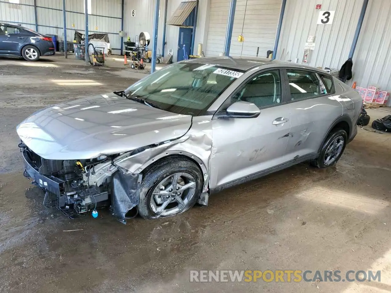1 Photograph of a damaged car 3KPFT4DE8SE038309 KIA K4 LX 2025