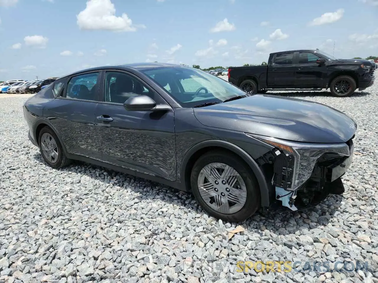 4 Photograph of a damaged car 3KPFT4DE8SE040366 KIA K4 LX 2025