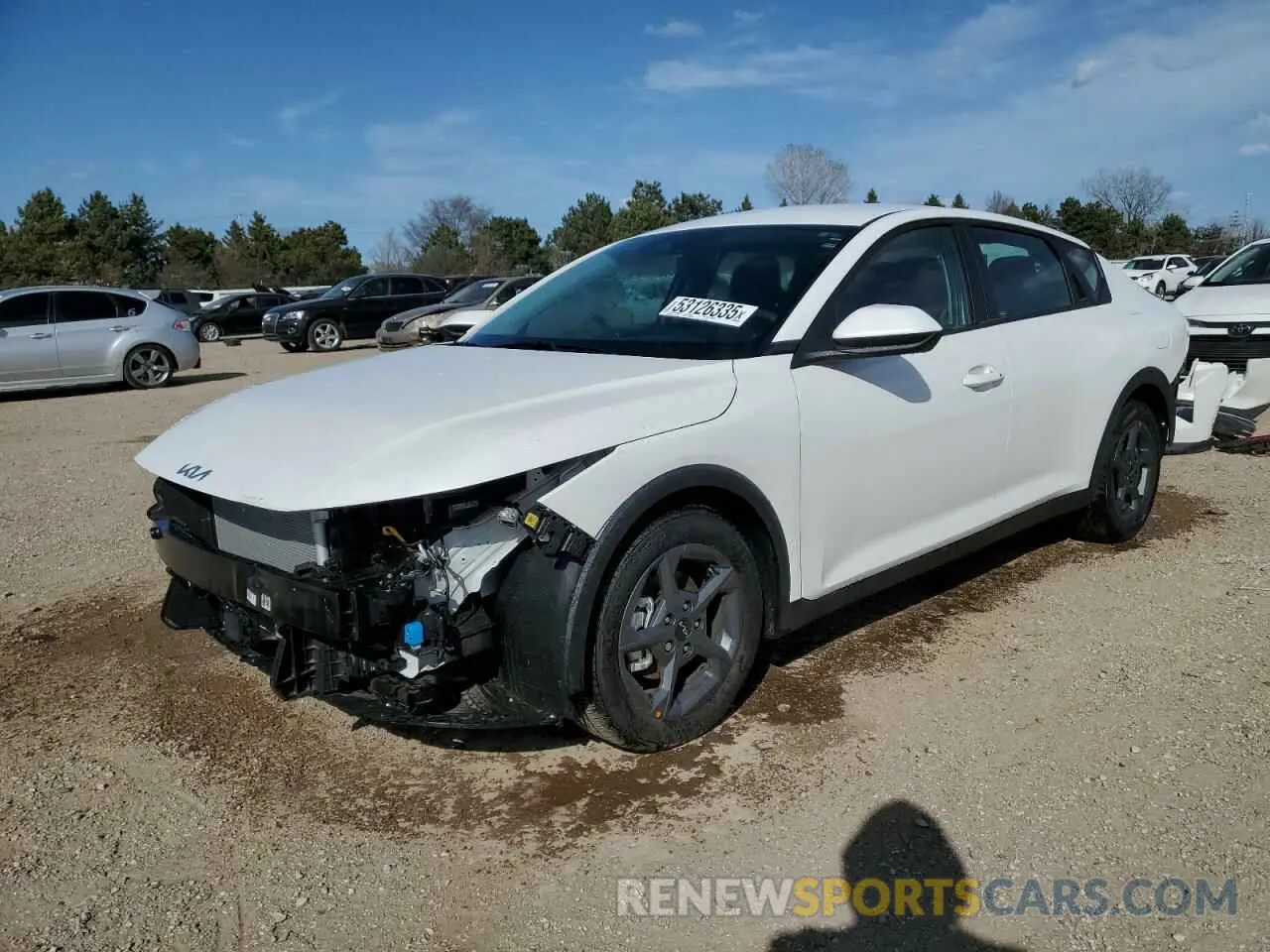 1 Photograph of a damaged car 3KPFT4DE8SE086442 KIA K4 LX 2025