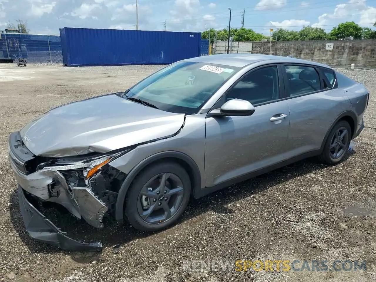 1 Photograph of a damaged car 3KPFT4DE9SE064353 KIA K4 LX 2025