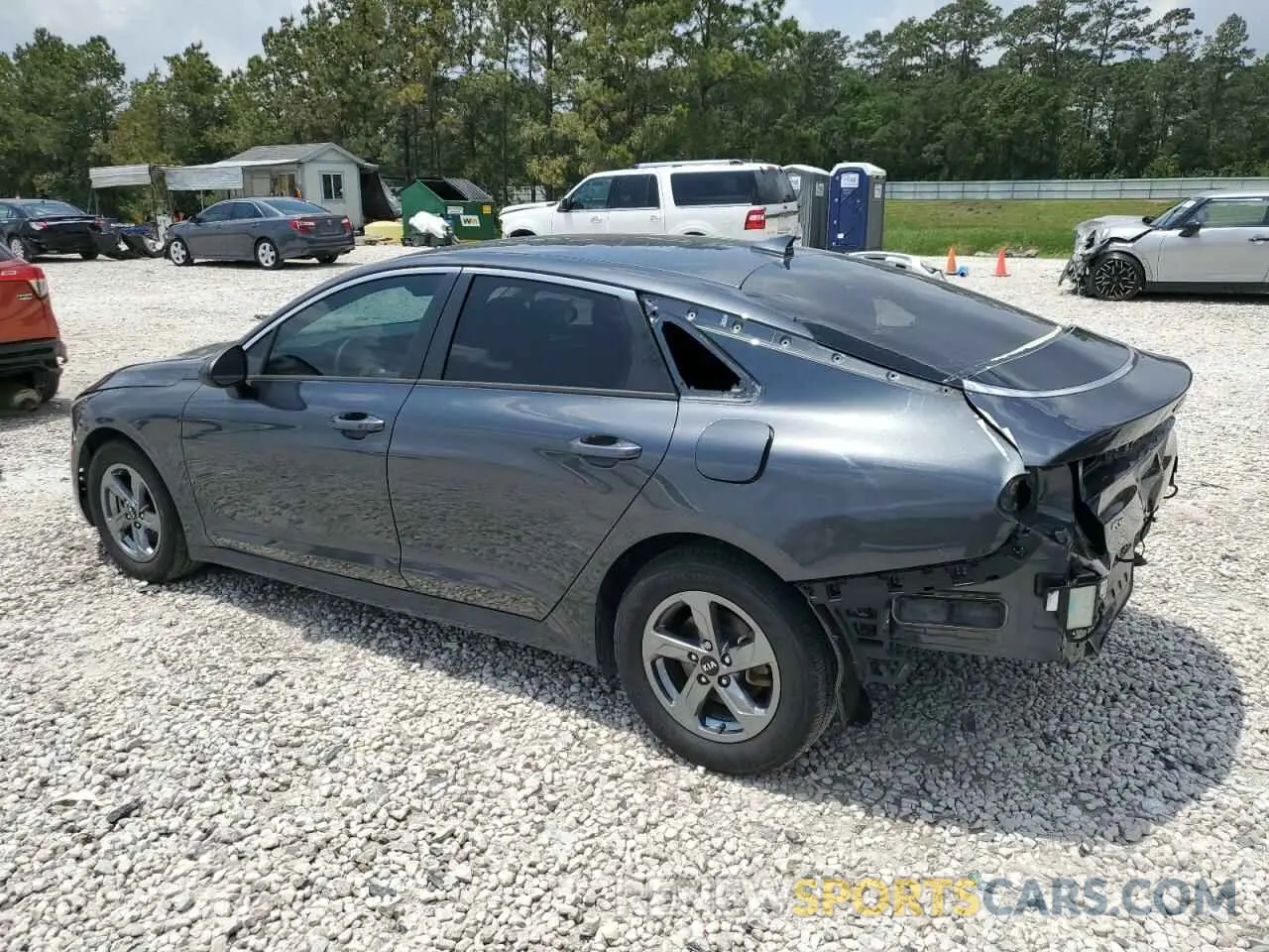 2 Photograph of a damaged car 5XXG14J20MG006419 KIA K5 2021