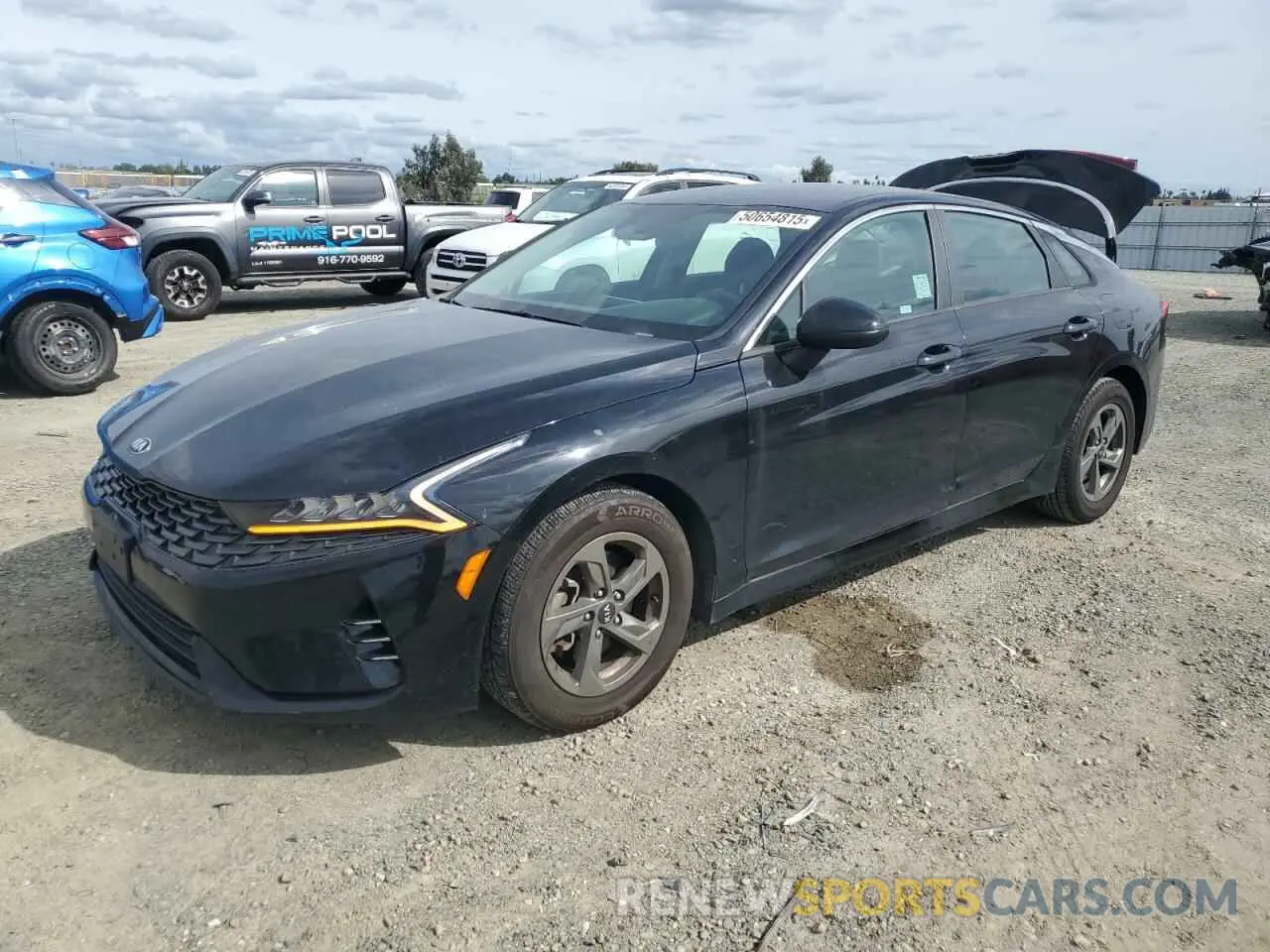 1 Photograph of a damaged car 5XXG14J20MG013192 KIA K5 2021