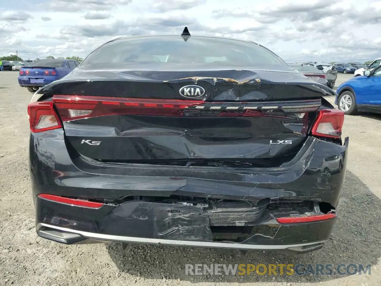 6 Photograph of a damaged car 5XXG14J20MG013192 KIA K5 2021