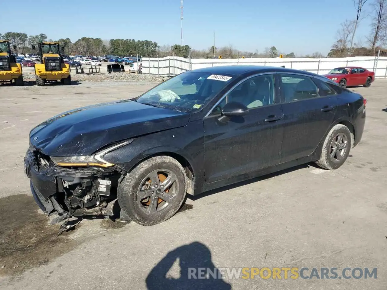 1 Photograph of a damaged car 5XXG14J20MG025536 KIA K5 2021