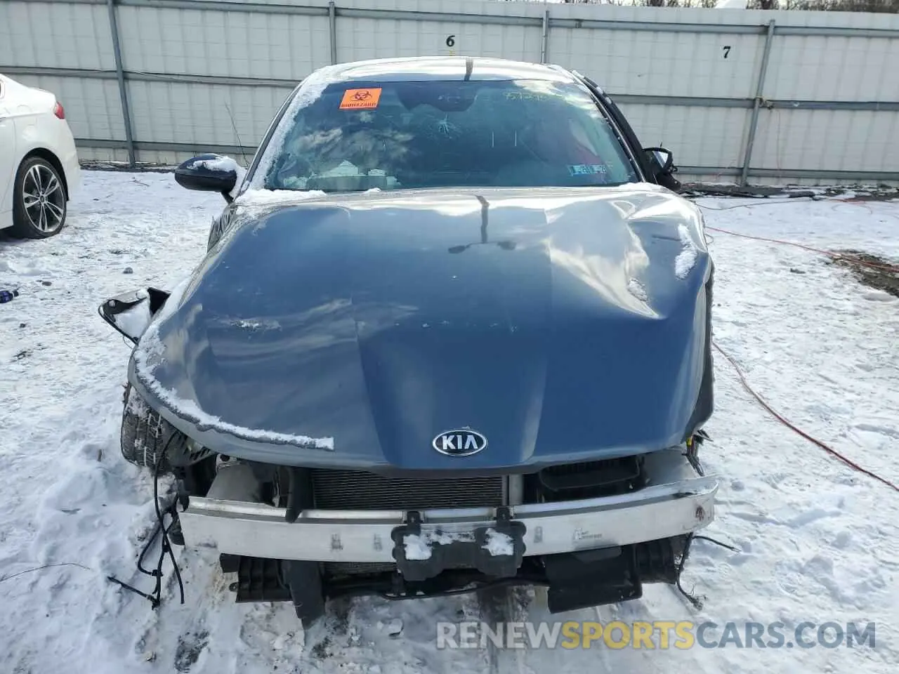 11 Photograph of a damaged car 5XXG14J20MG045088 KIA K5 2021