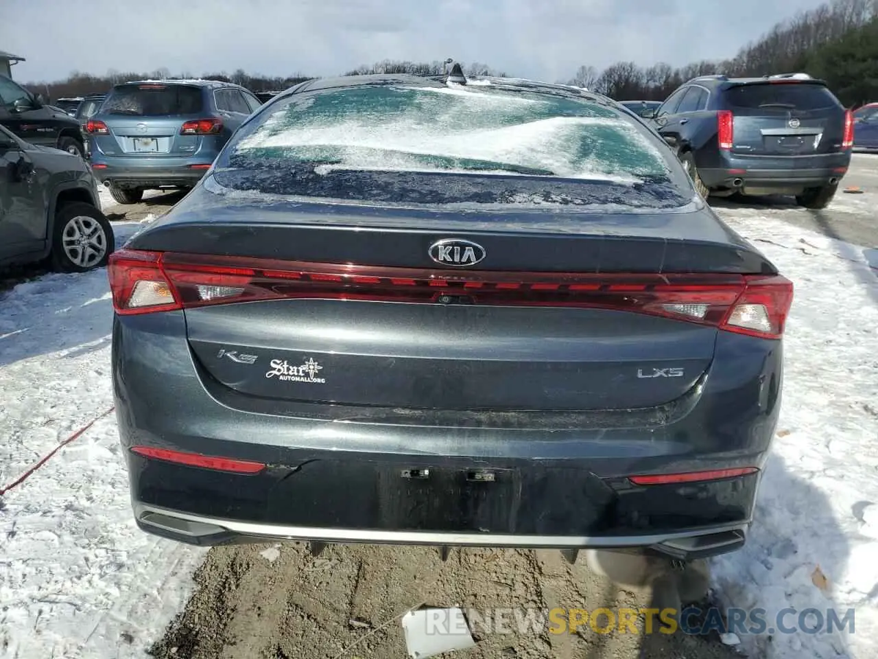 6 Photograph of a damaged car 5XXG14J20MG045088 KIA K5 2021