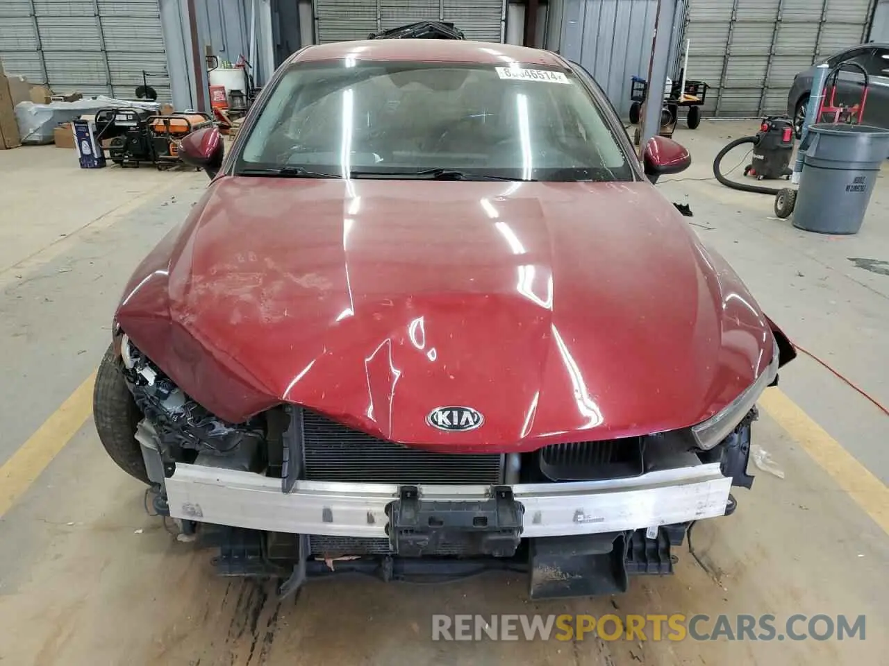 5 Photograph of a damaged car 5XXG14J20MG058164 KIA K5 2021