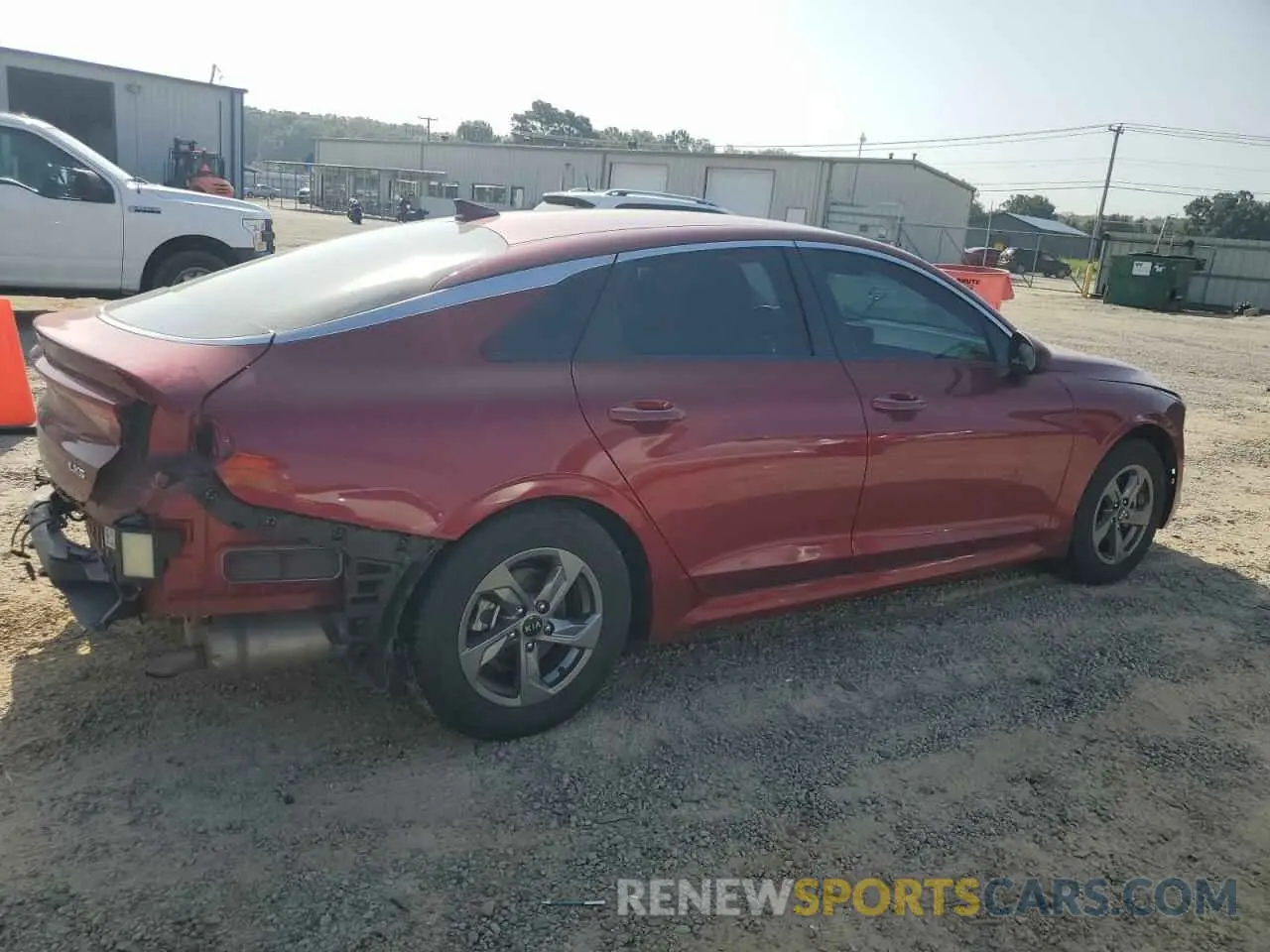 3 Photograph of a damaged car 5XXG14J20MG063638 KIA K5 2021