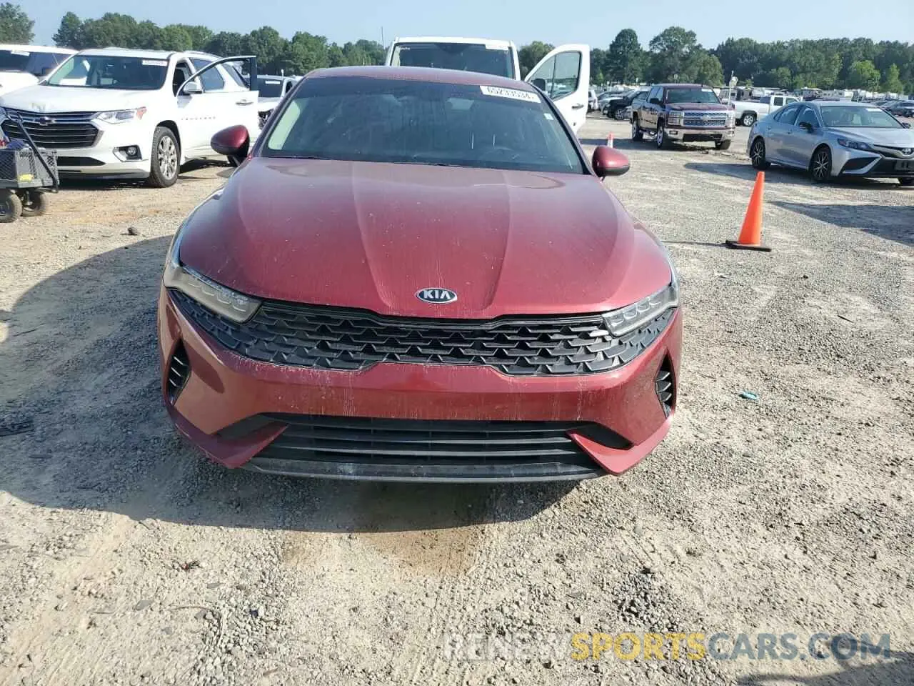 5 Photograph of a damaged car 5XXG14J20MG063638 KIA K5 2021