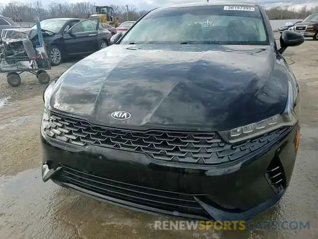 13 Photograph of a damaged car 5XXG14J21MG015727 KIA K5 2021