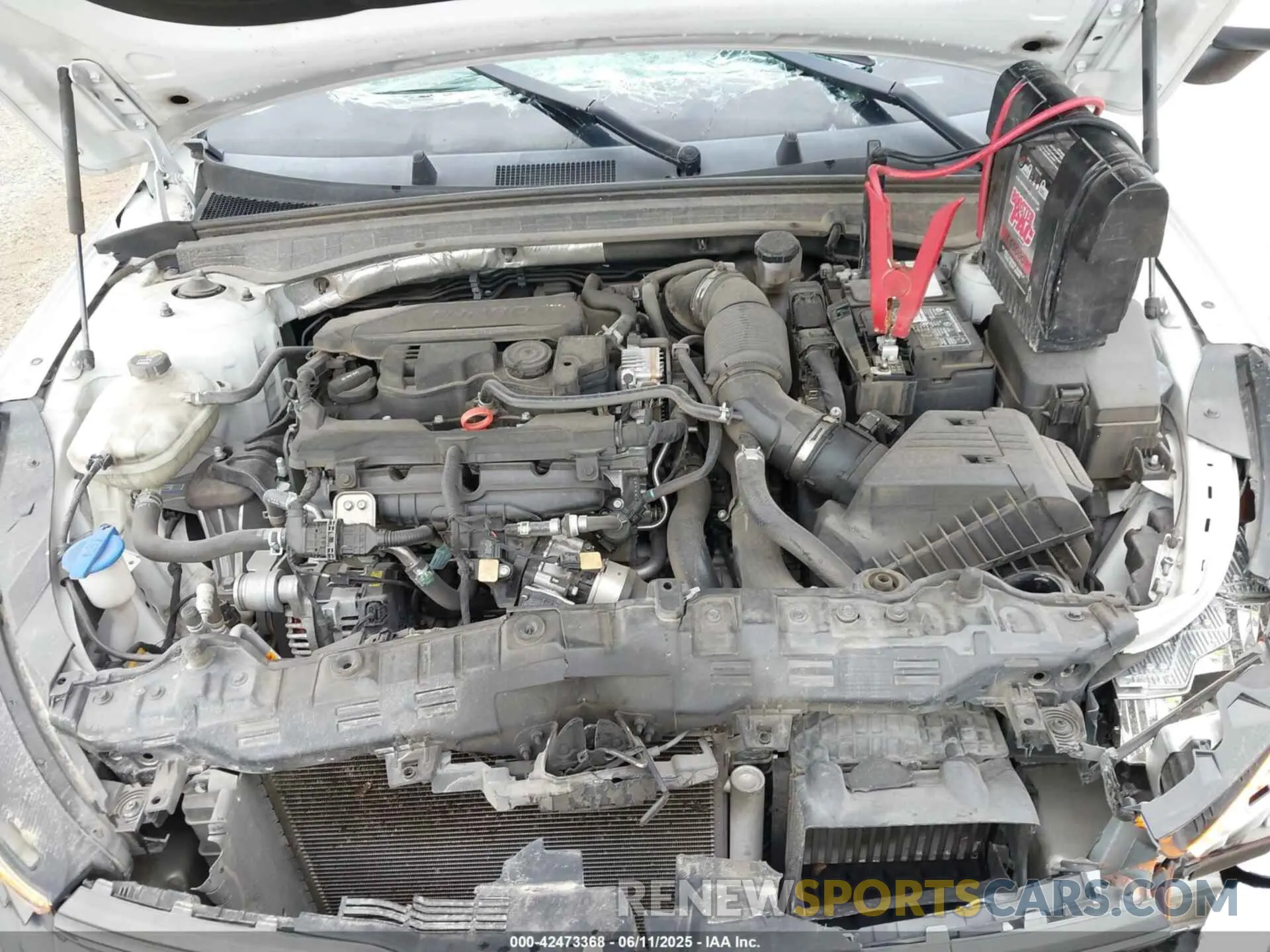 10 Photograph of a damaged car 5XXG14J21MG018076 KIA K5 2021