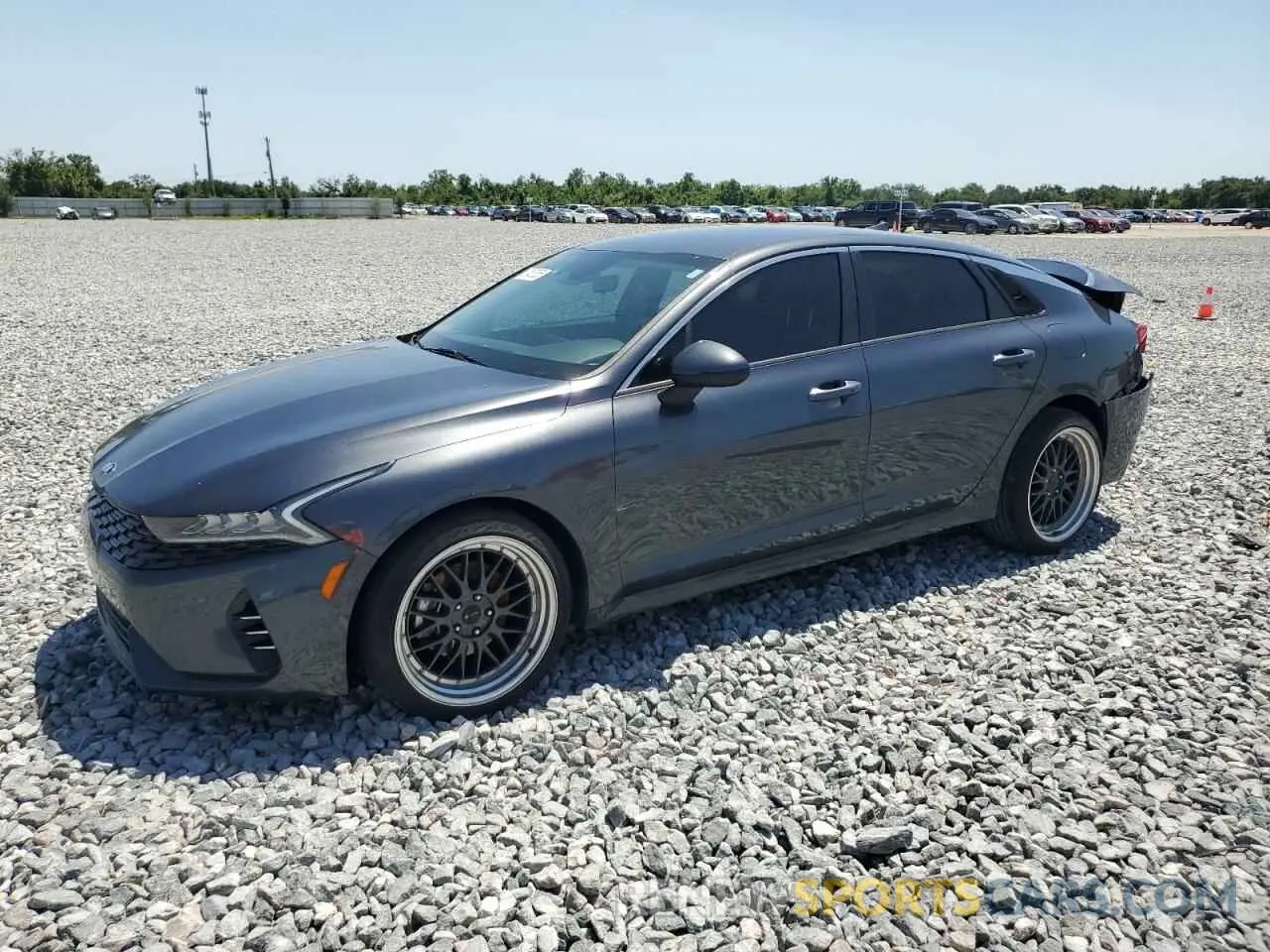 1 Photograph of a damaged car 5XXG14J21MG037694 KIA K5 2021