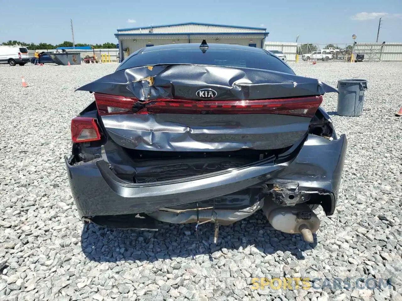 6 Photograph of a damaged car 5XXG14J21MG037694 KIA K5 2021
