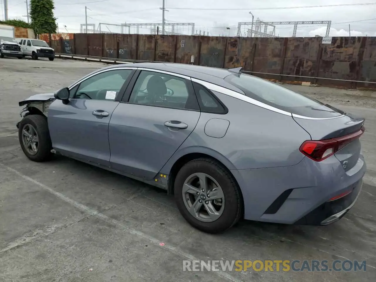 2 Photograph of a damaged car 5XXG14J21MG038778 KIA K5 2021
