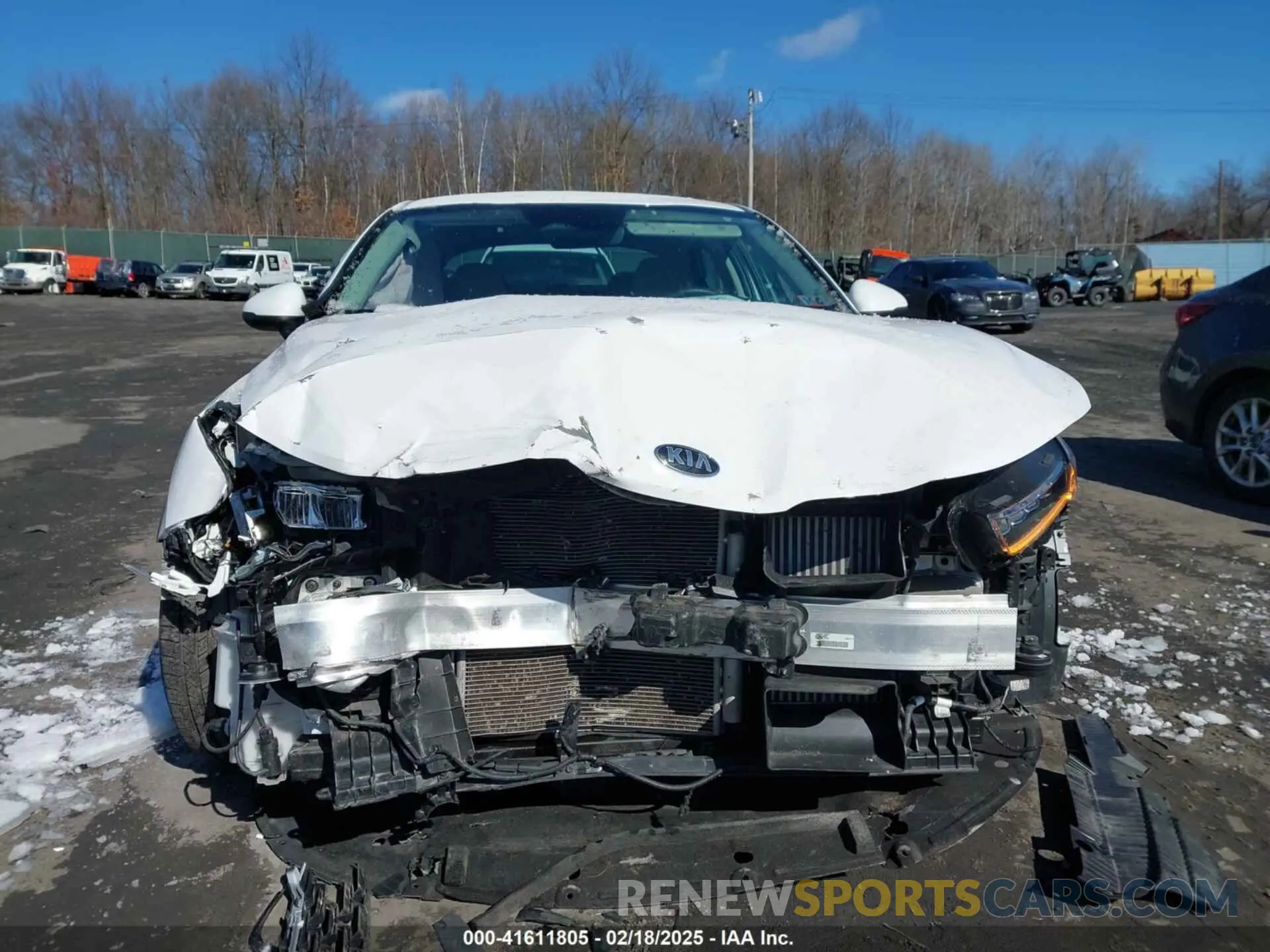 6 Photograph of a damaged car 5XXG14J21MG050168 KIA K5 2021