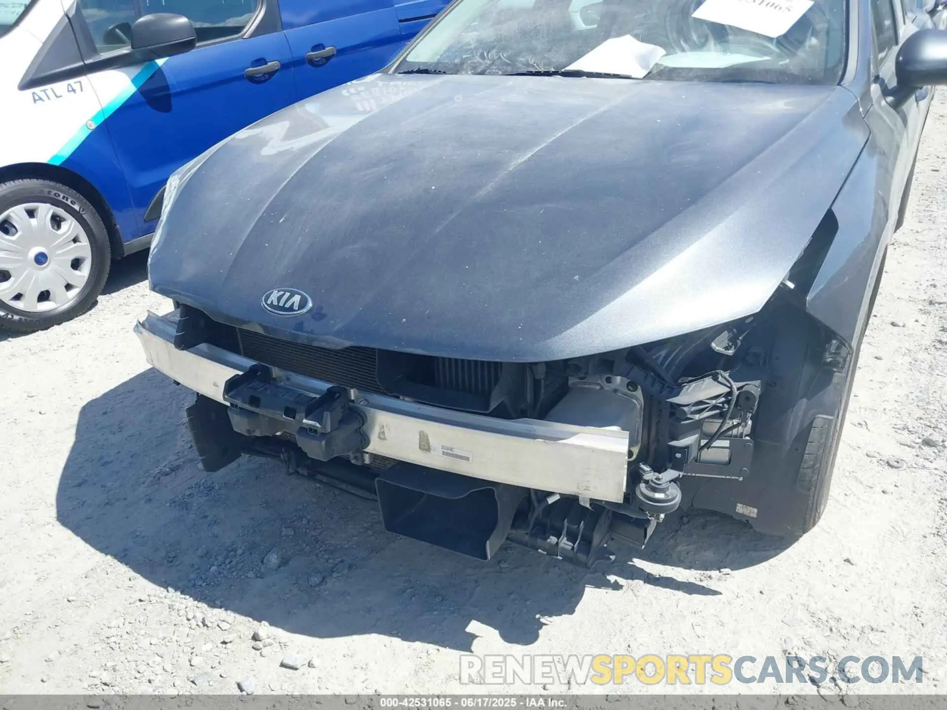 6 Photograph of a damaged car 5XXG14J21MG065740 KIA K5 2021