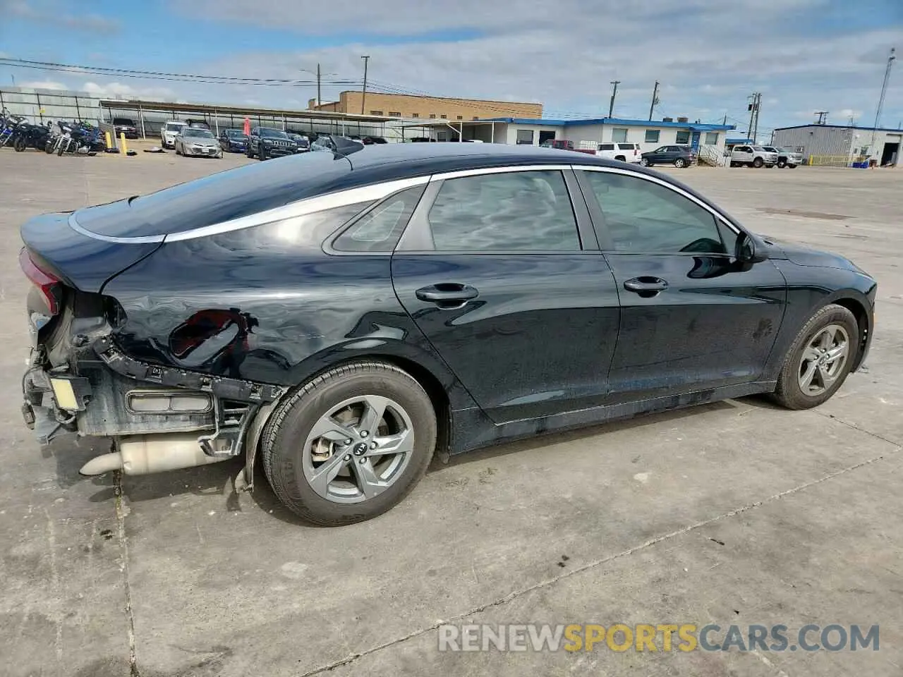 3 Photograph of a damaged car 5XXG14J22MG001772 KIA K5 2021