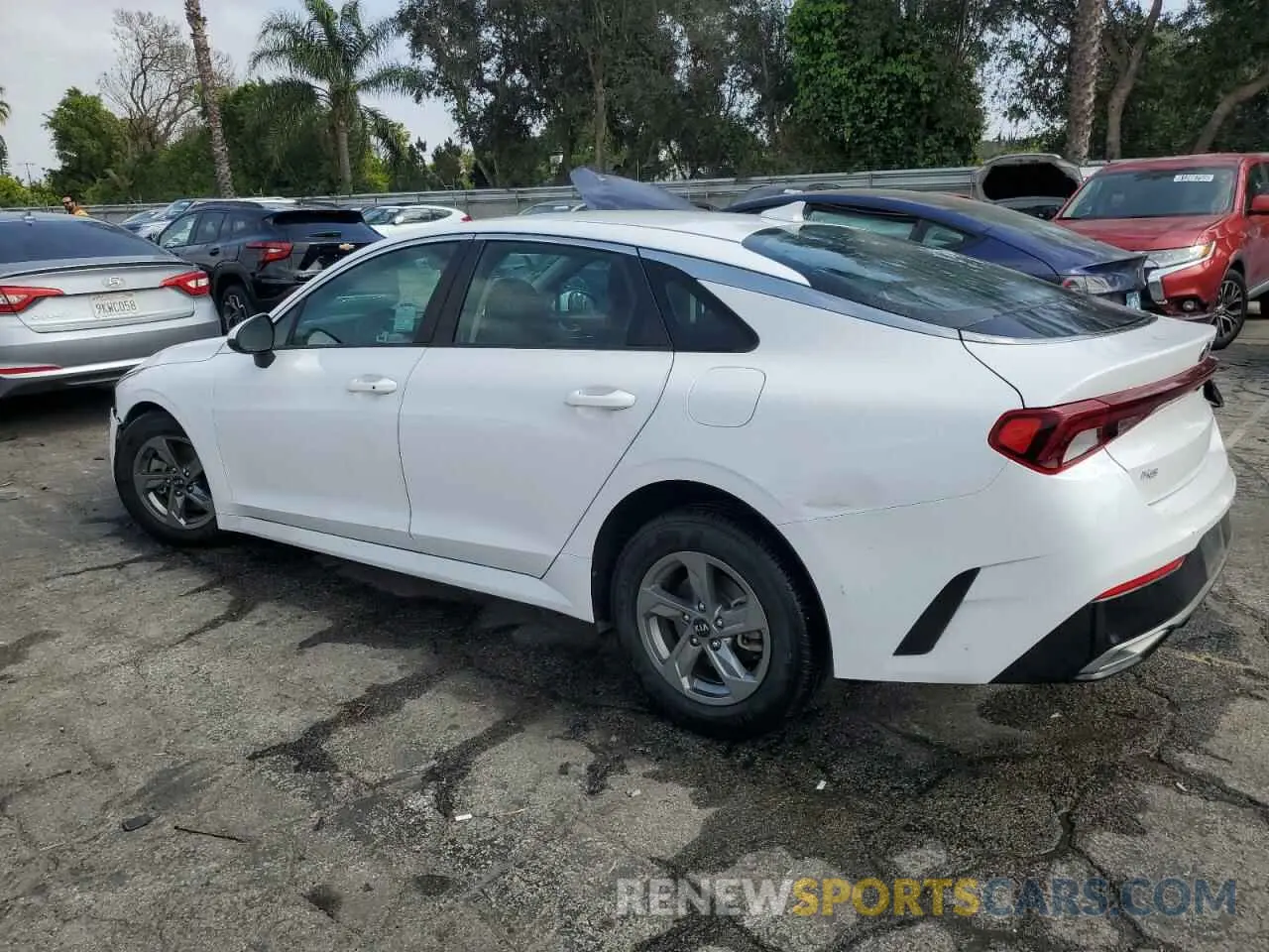 2 Photograph of a damaged car 5XXG14J22MG016479 KIA K5 2021