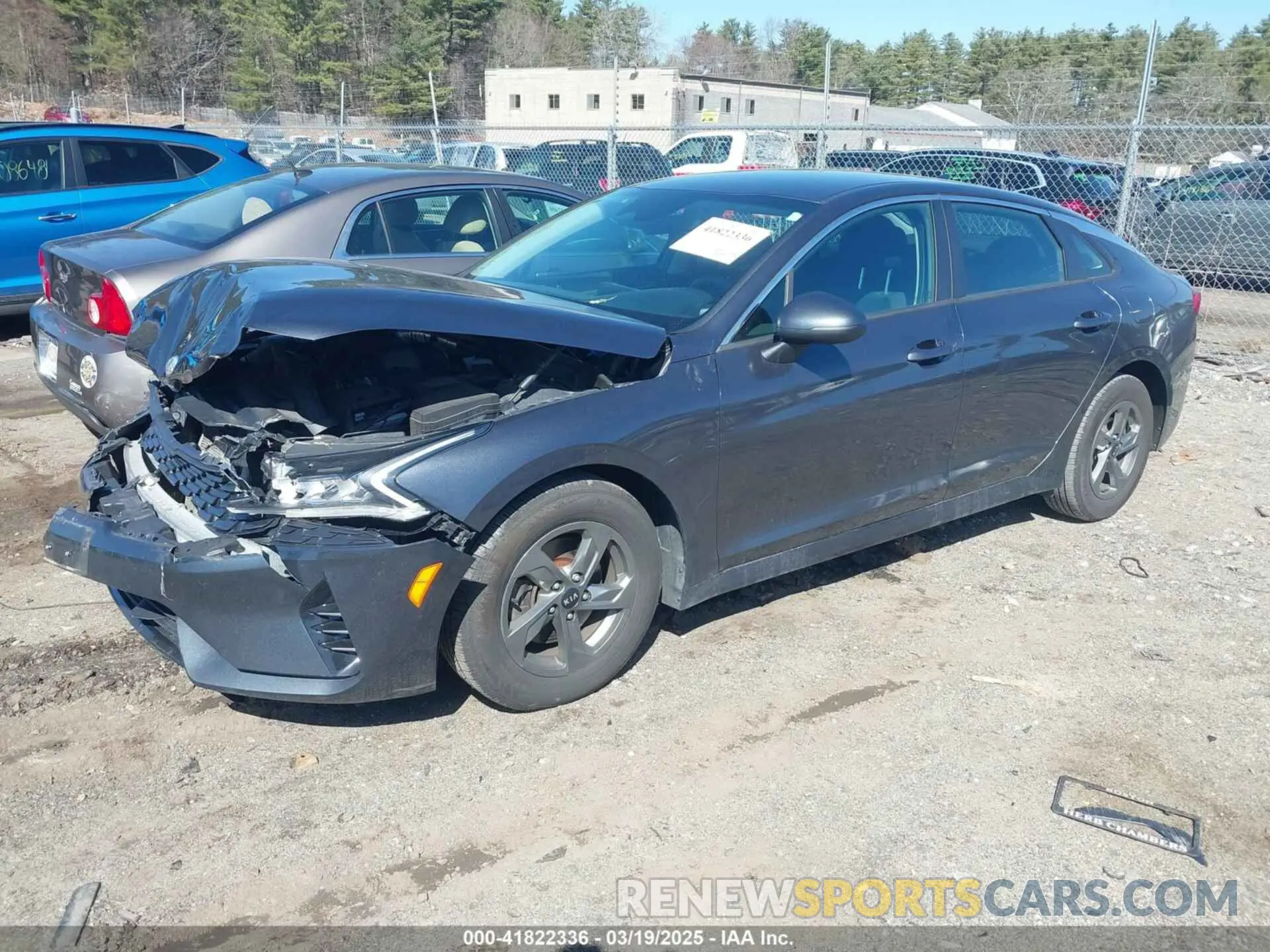 2 Photograph of a damaged car 5XXG14J22MG019916 KIA K5 2021