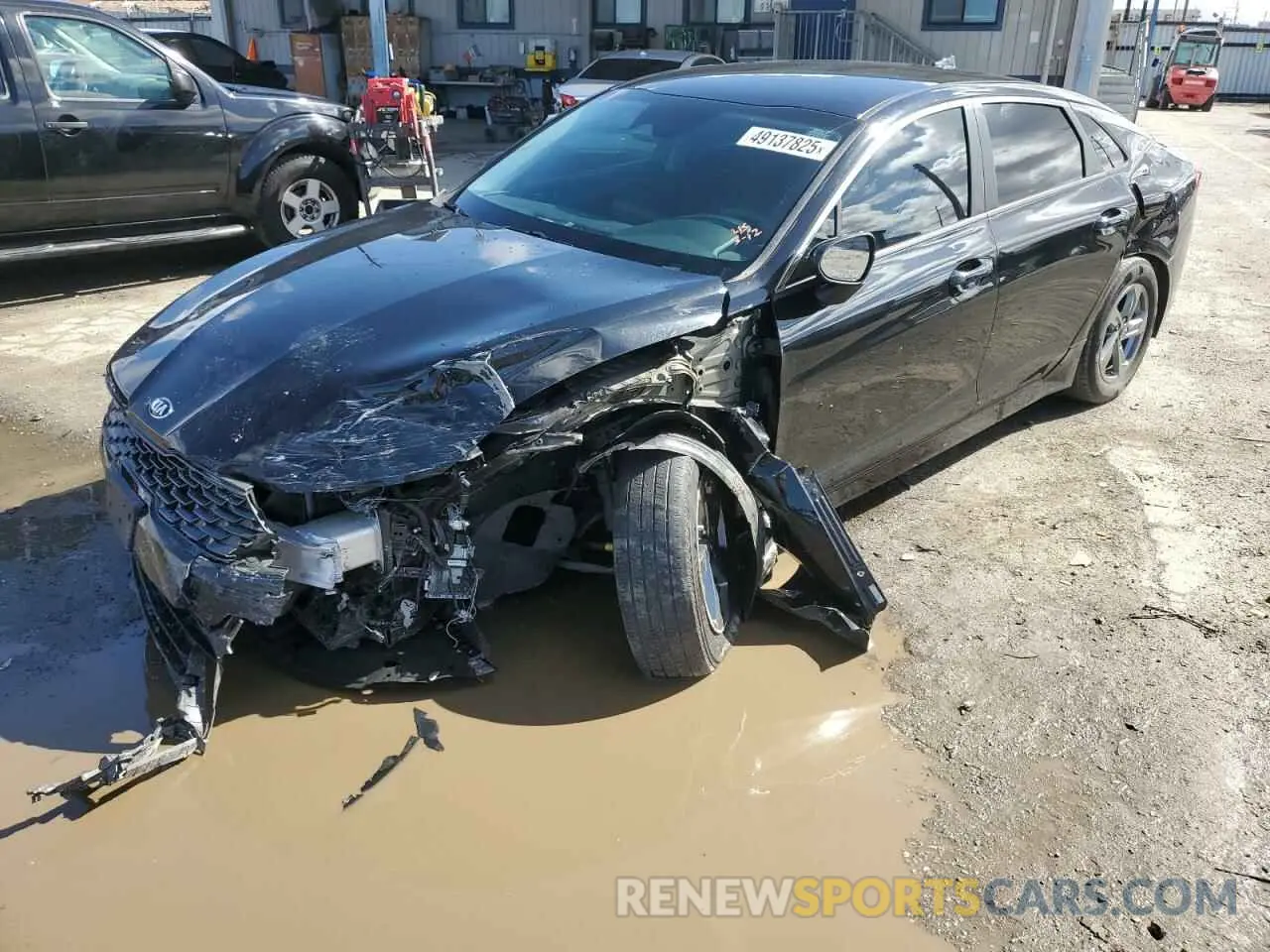 1 Photograph of a damaged car 5XXG14J22MG033525 KIA K5 2021