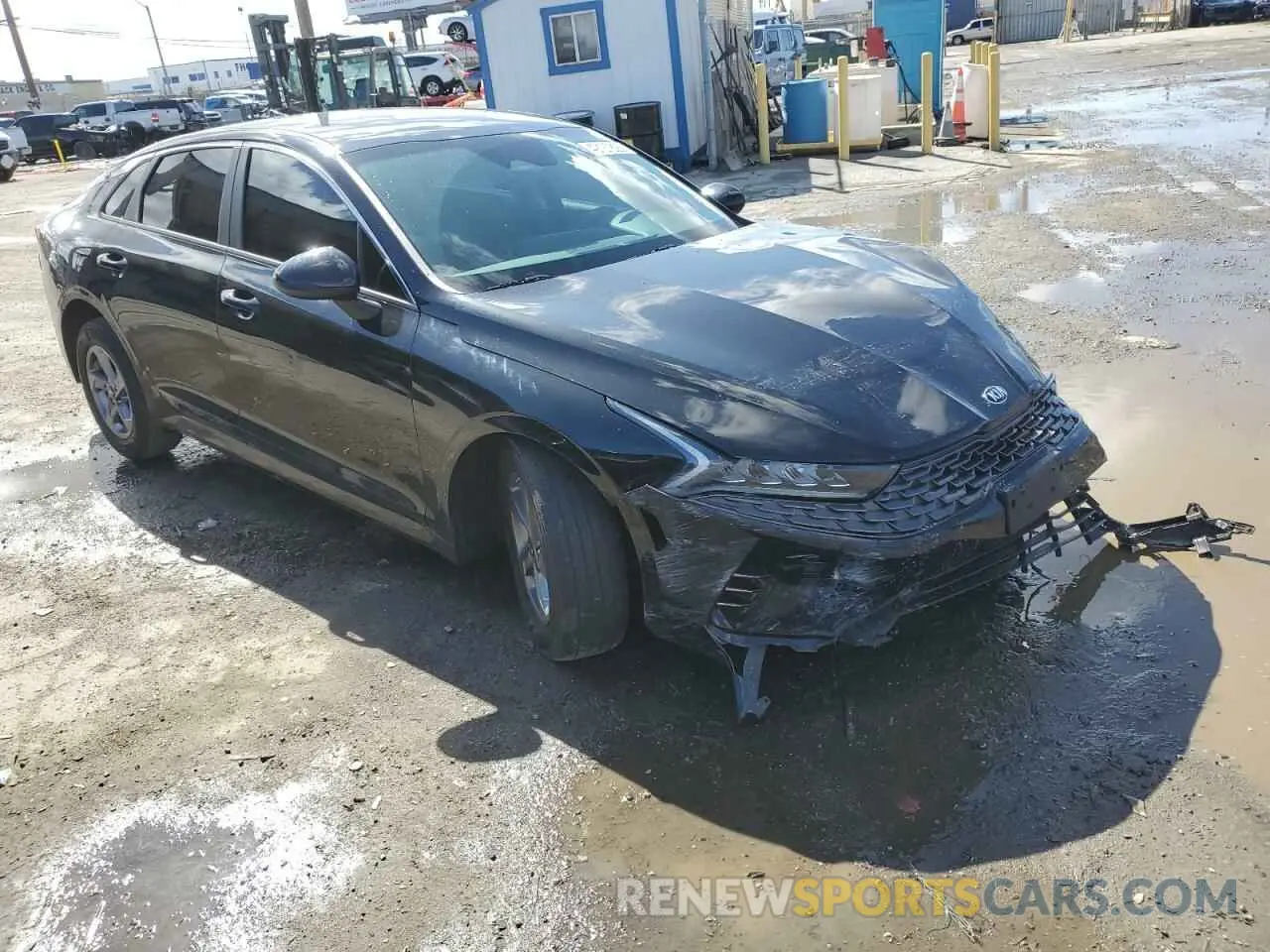 4 Photograph of a damaged car 5XXG14J22MG033525 KIA K5 2021