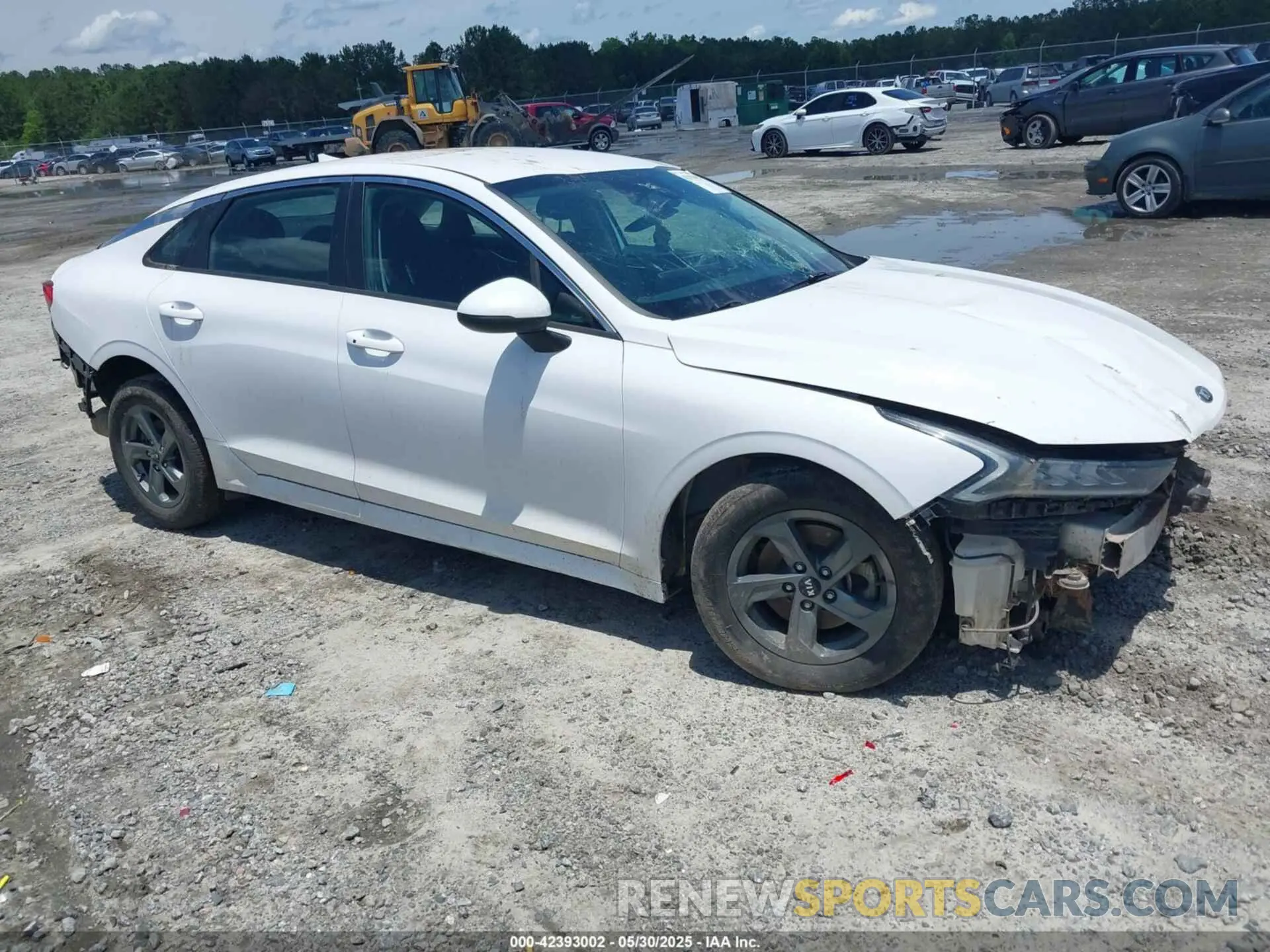 1 Photograph of a damaged car 5XXG14J22MG040183 KIA K5 2021
