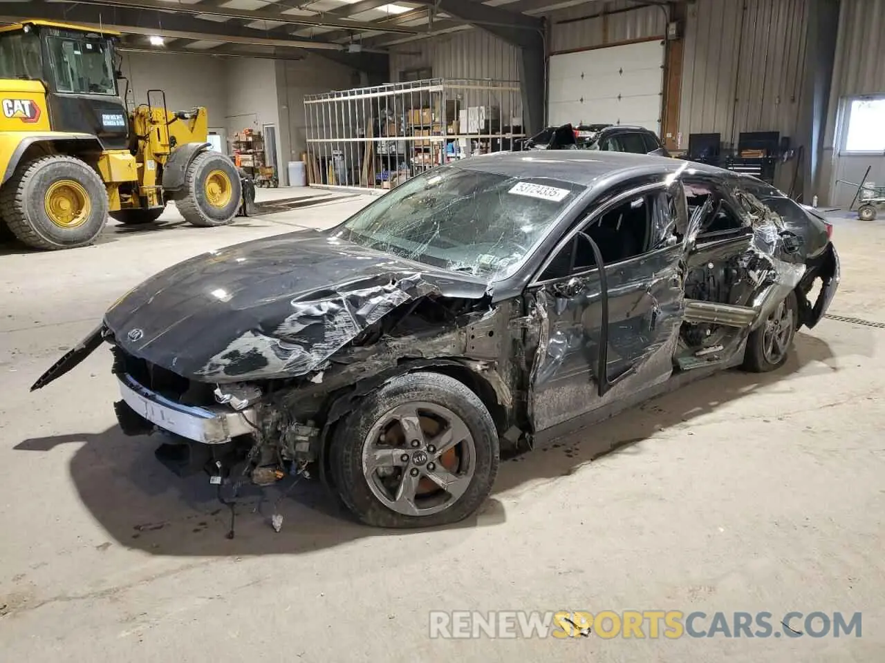 1 Photograph of a damaged car 5XXG14J22MG049630 KIA K5 2021