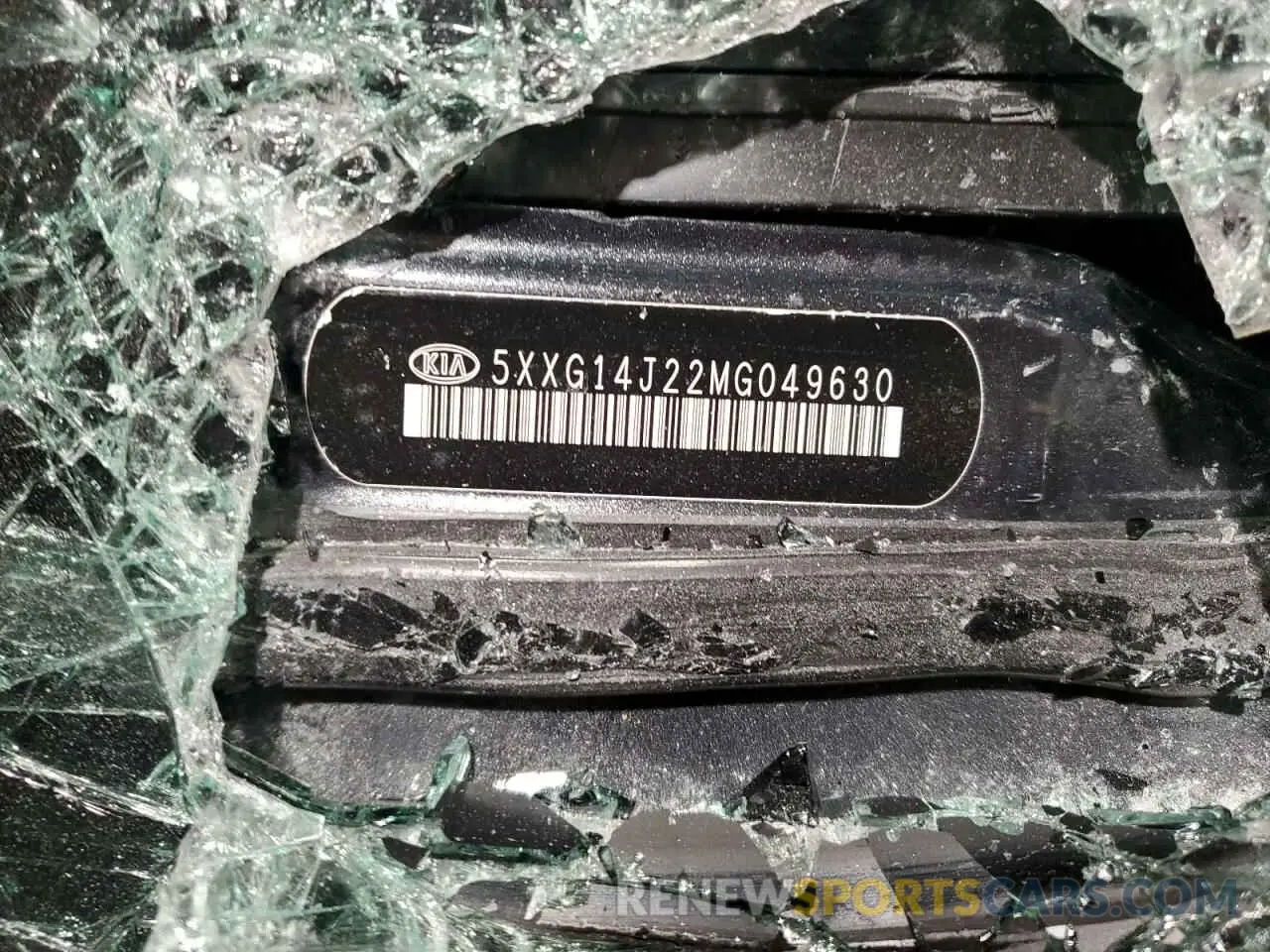 13 Photograph of a damaged car 5XXG14J22MG049630 KIA K5 2021