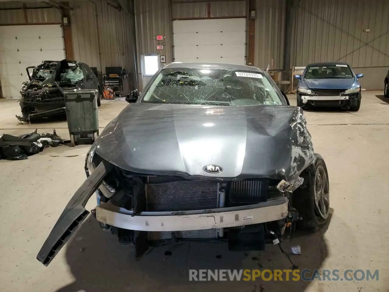 5 Photograph of a damaged car 5XXG14J22MG049630 KIA K5 2021