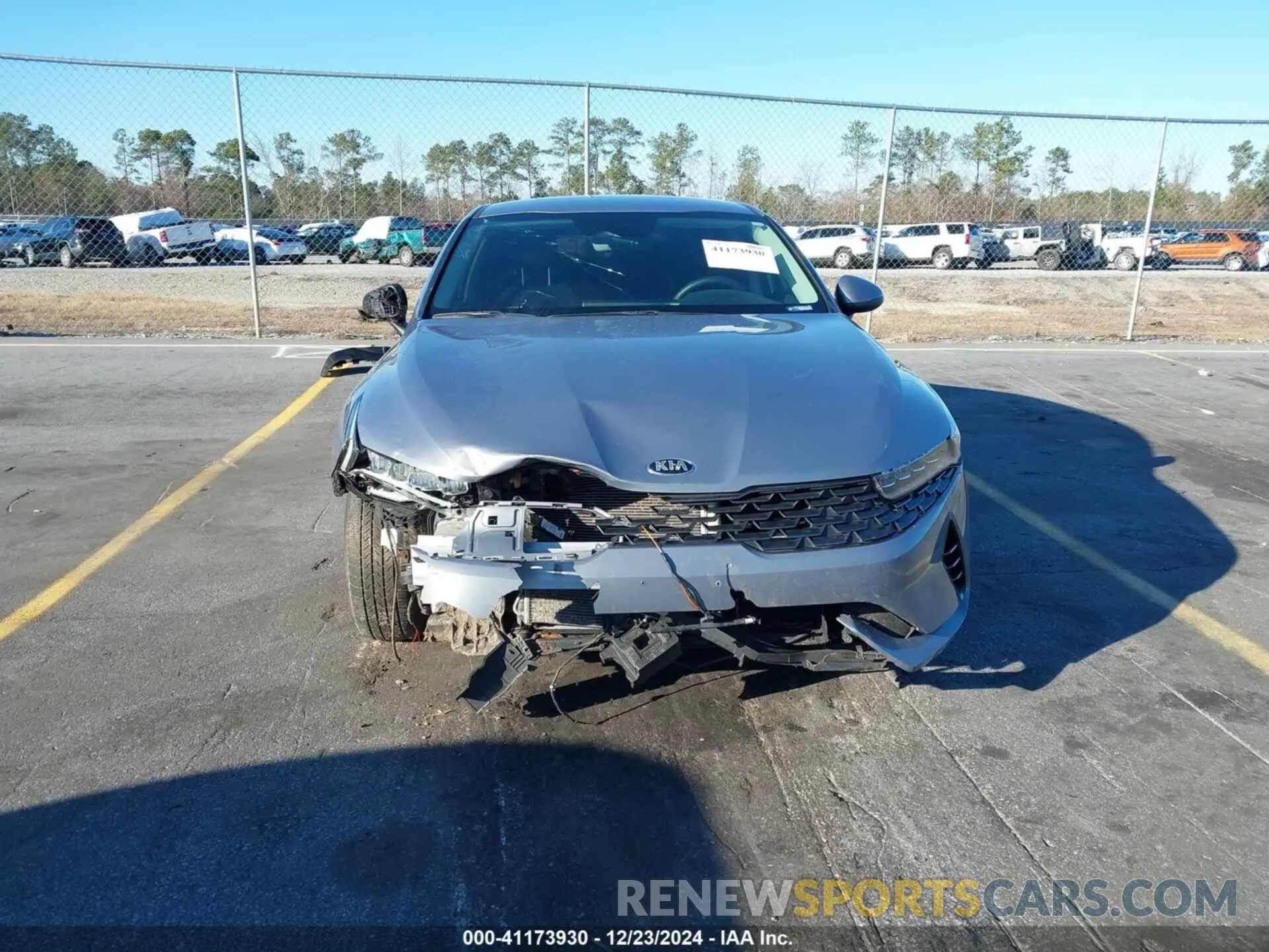13 Photograph of a damaged car 5XXG14J22MG054102 KIA K5 2021