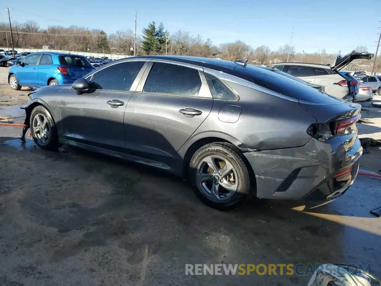 2 Photograph of a damaged car 5XXG14J22MG054892 KIA K5 2021