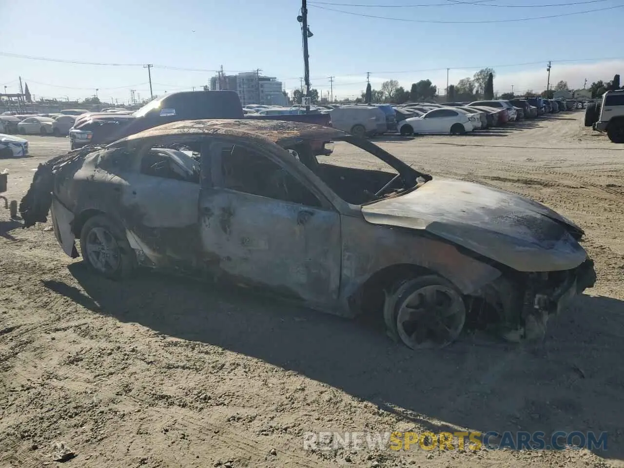 4 Photograph of a damaged car 5XXG14J22MG065262 KIA K5 2021