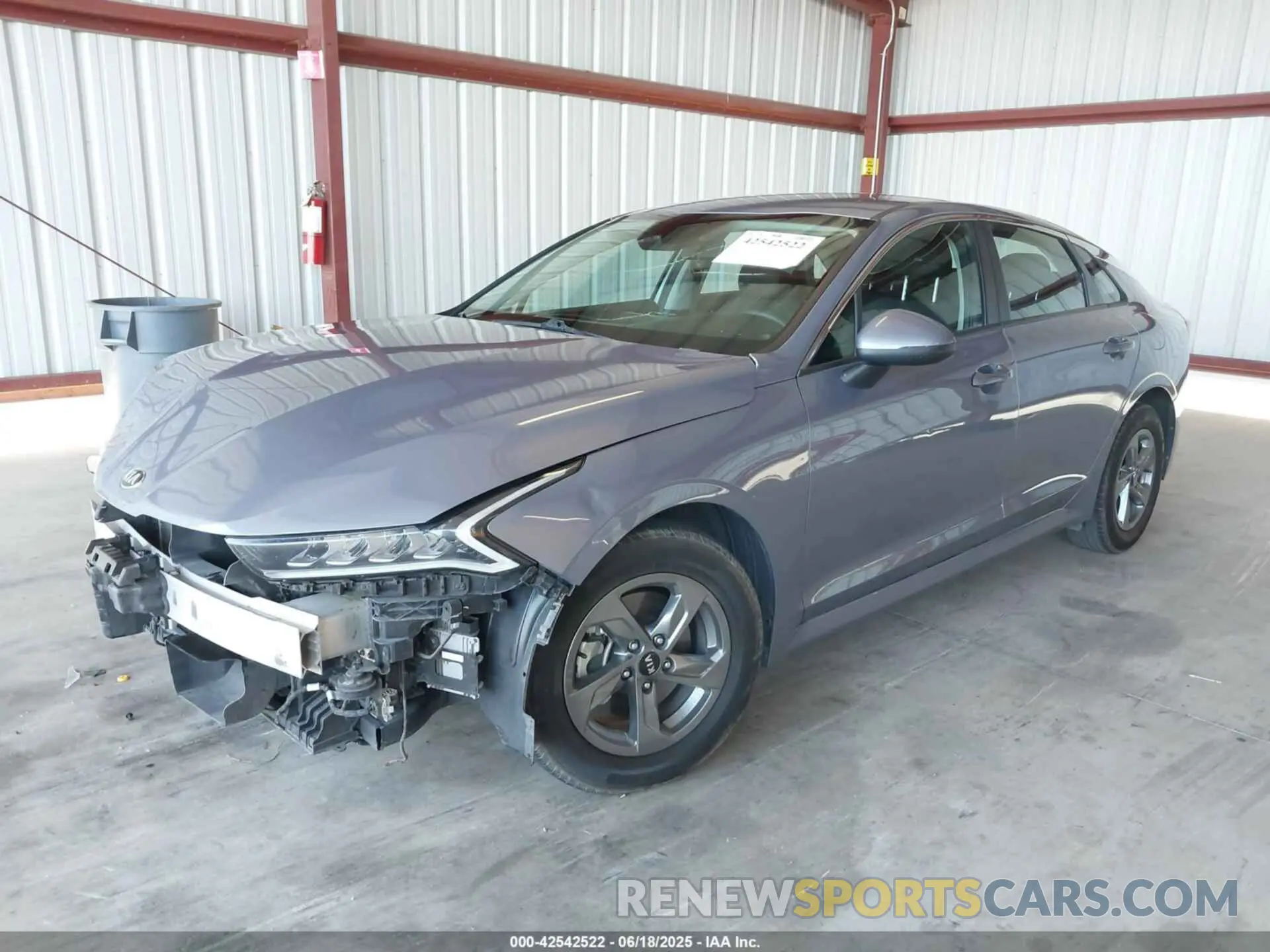 2 Photograph of a damaged car 5XXG14J22MG069537 KIA K5 2021