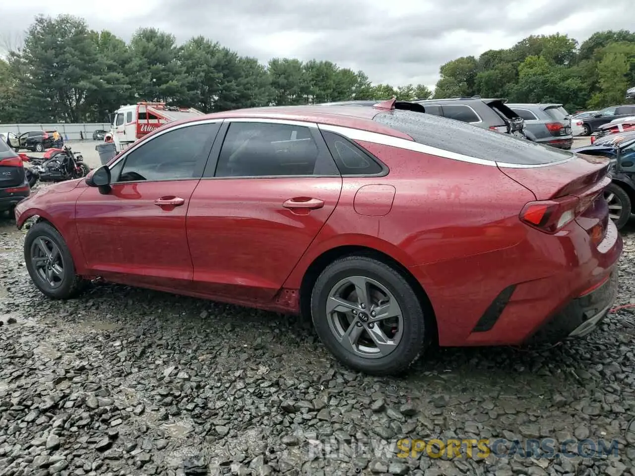 2 Photograph of a damaged car 5XXG14J23MG002381 KIA K5 2021