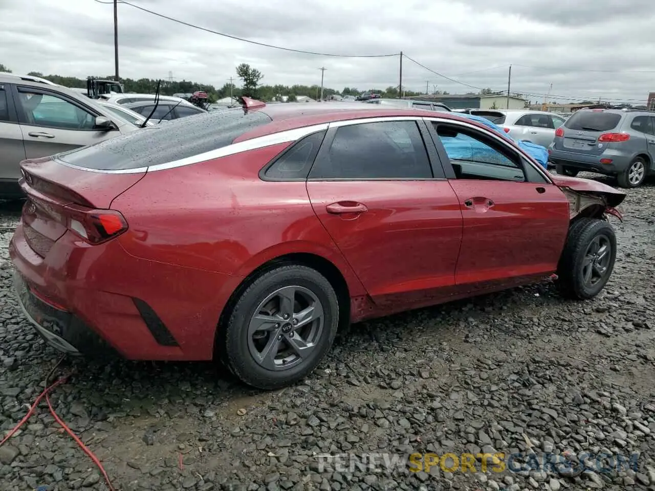 3 Photograph of a damaged car 5XXG14J23MG002381 KIA K5 2021