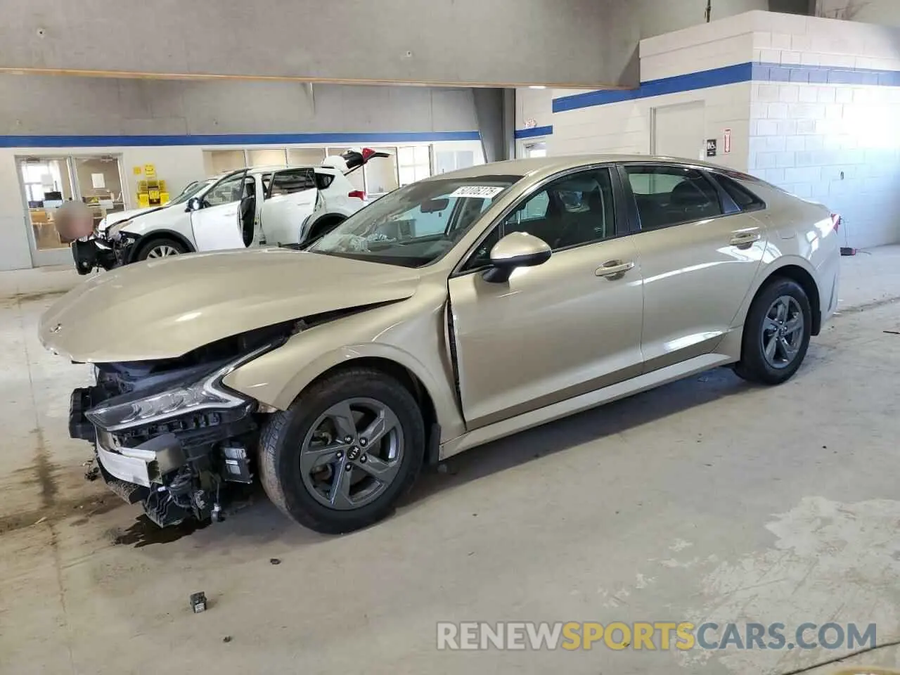 1 Photograph of a damaged car 5XXG14J23MG035851 KIA K5 2021