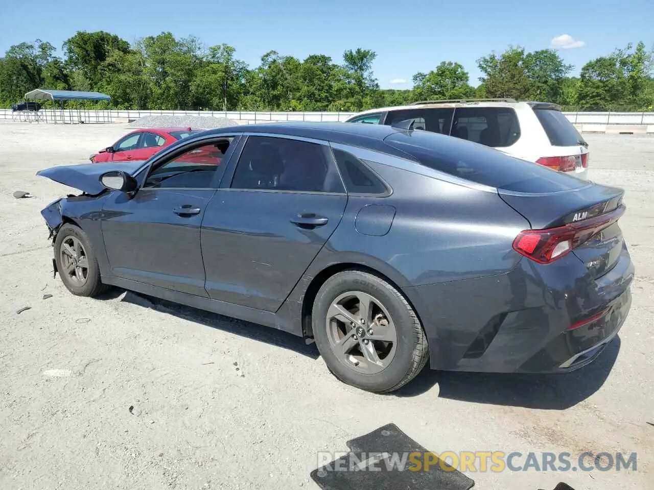 2 Photograph of a damaged car 5XXG14J23MG046719 KIA K5 2021