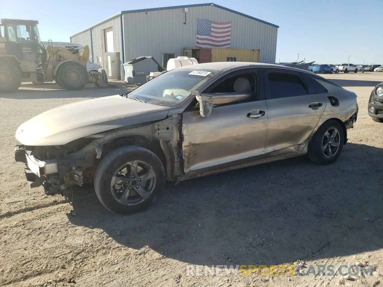 1 Photograph of a damaged car 5XXG14J23MG053217 KIA K5 2021