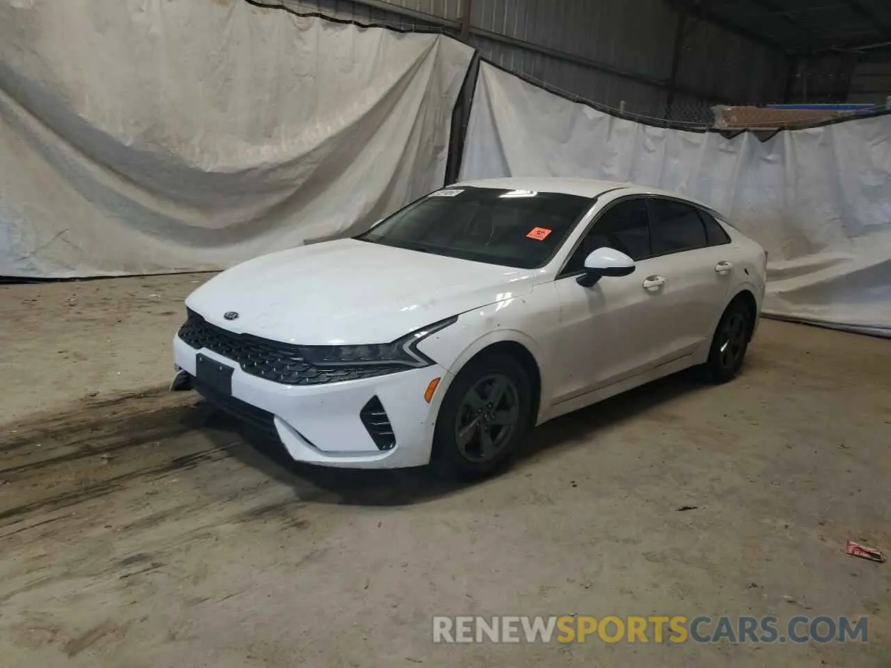 1 Photograph of a damaged car 5XXG14J23MG053847 KIA K5 2021
