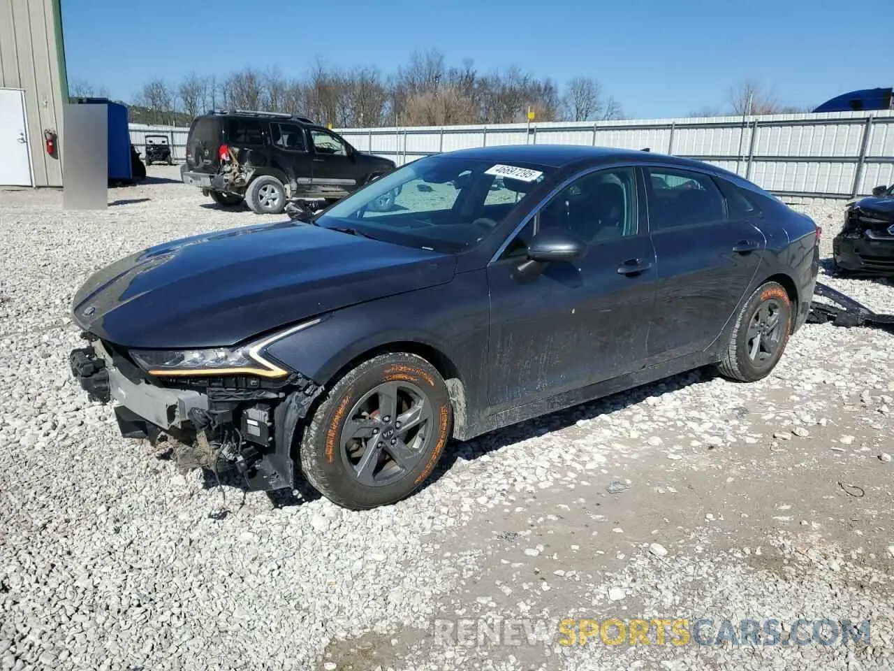 1 Photograph of a damaged car 5XXG14J23MG057395 KIA K5 2021