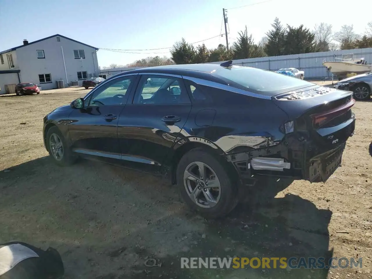 2 Photograph of a damaged car 5XXG14J24MG004513 KIA K5 2021