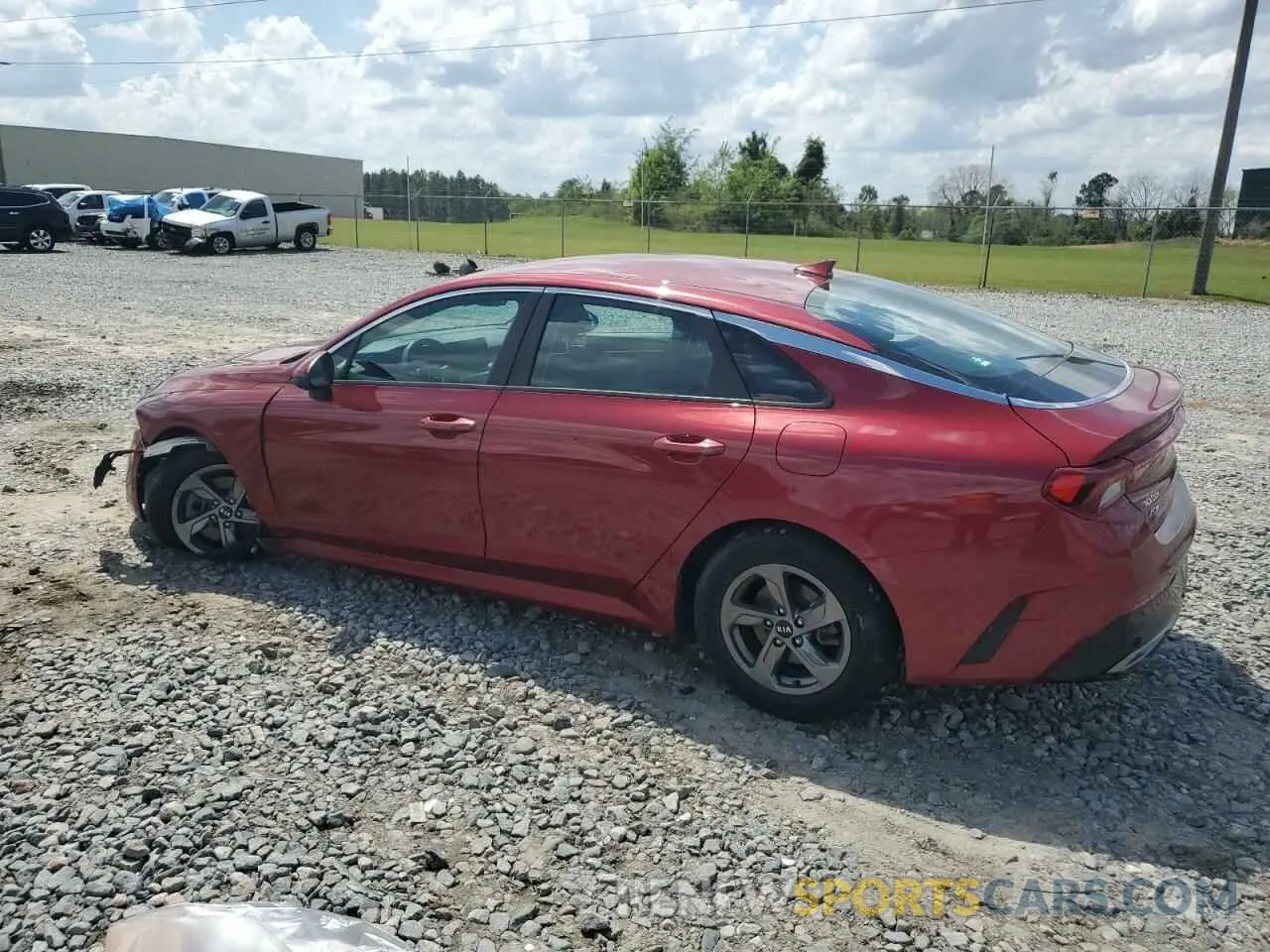 2 Photograph of a damaged car 5XXG14J24MG020565 KIA K5 2021