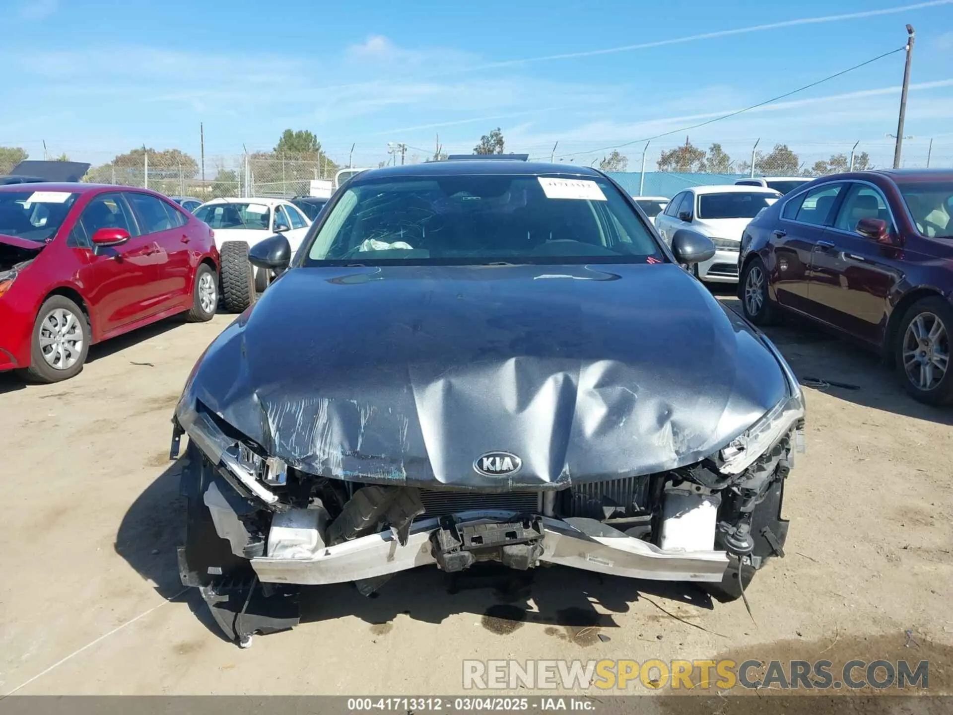 12 Photograph of a damaged car 5XXG14J24MG038158 KIA K5 2021