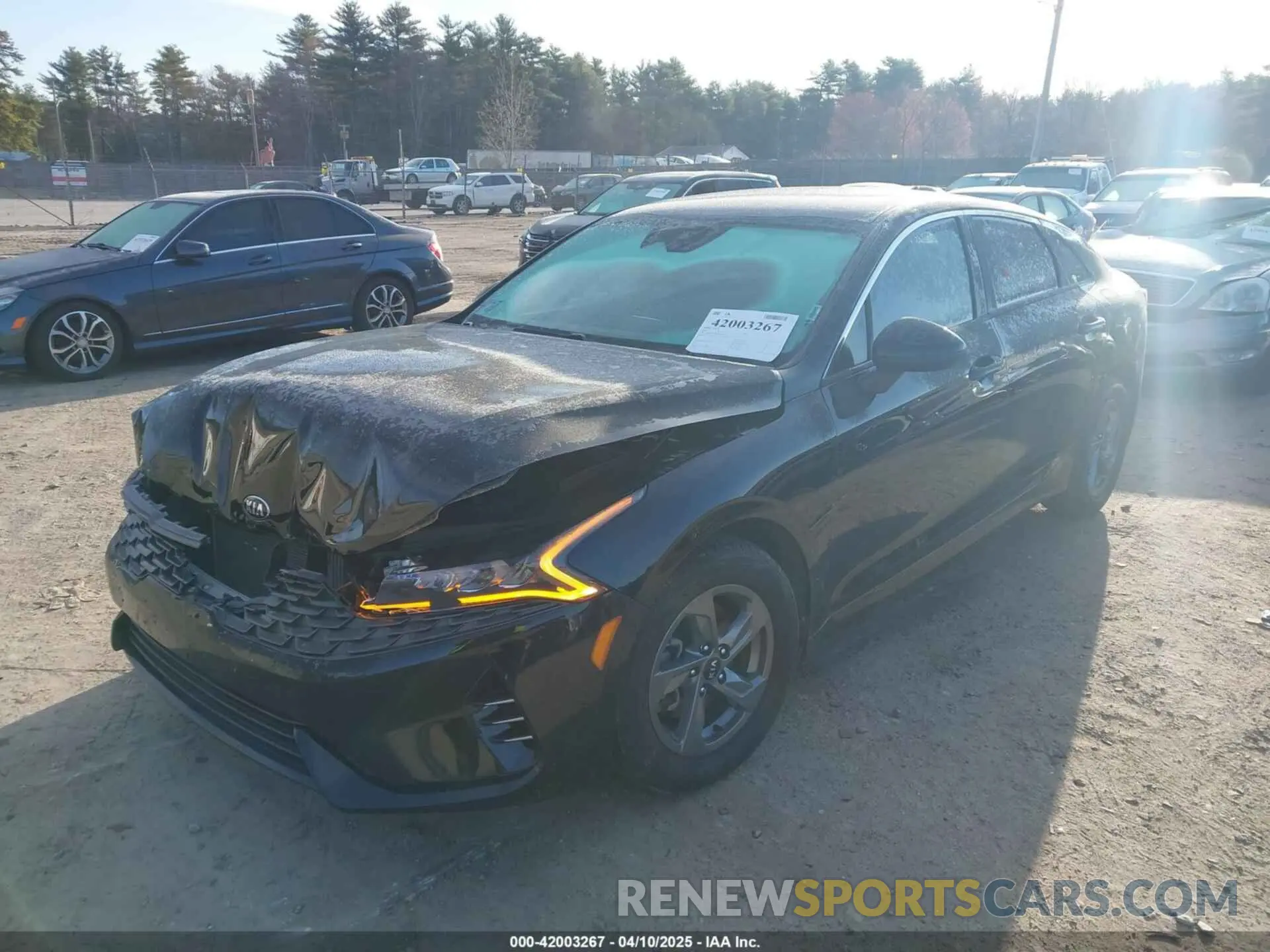 2 Photograph of a damaged car 5XXG14J24MG058507 KIA K5 2021