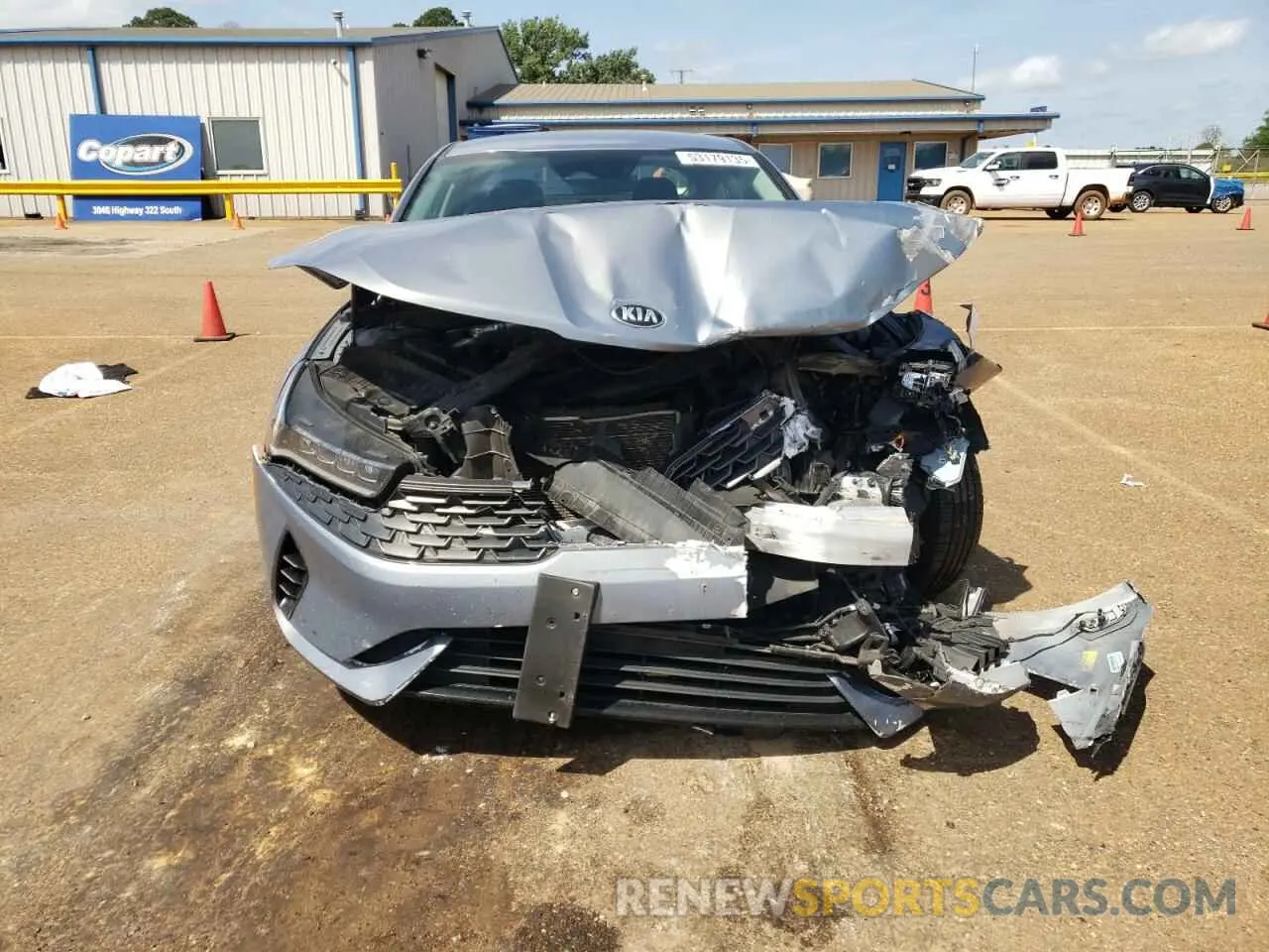 5 Photograph of a damaged car 5XXG14J24MG067045 KIA K5 2021
