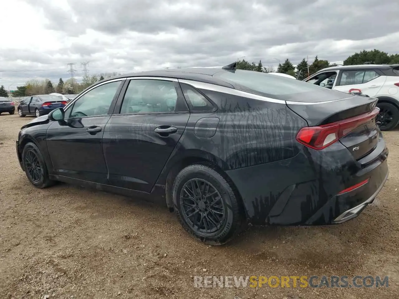 2 Photograph of a damaged car 5XXG14J25MG014189 KIA K5 2021
